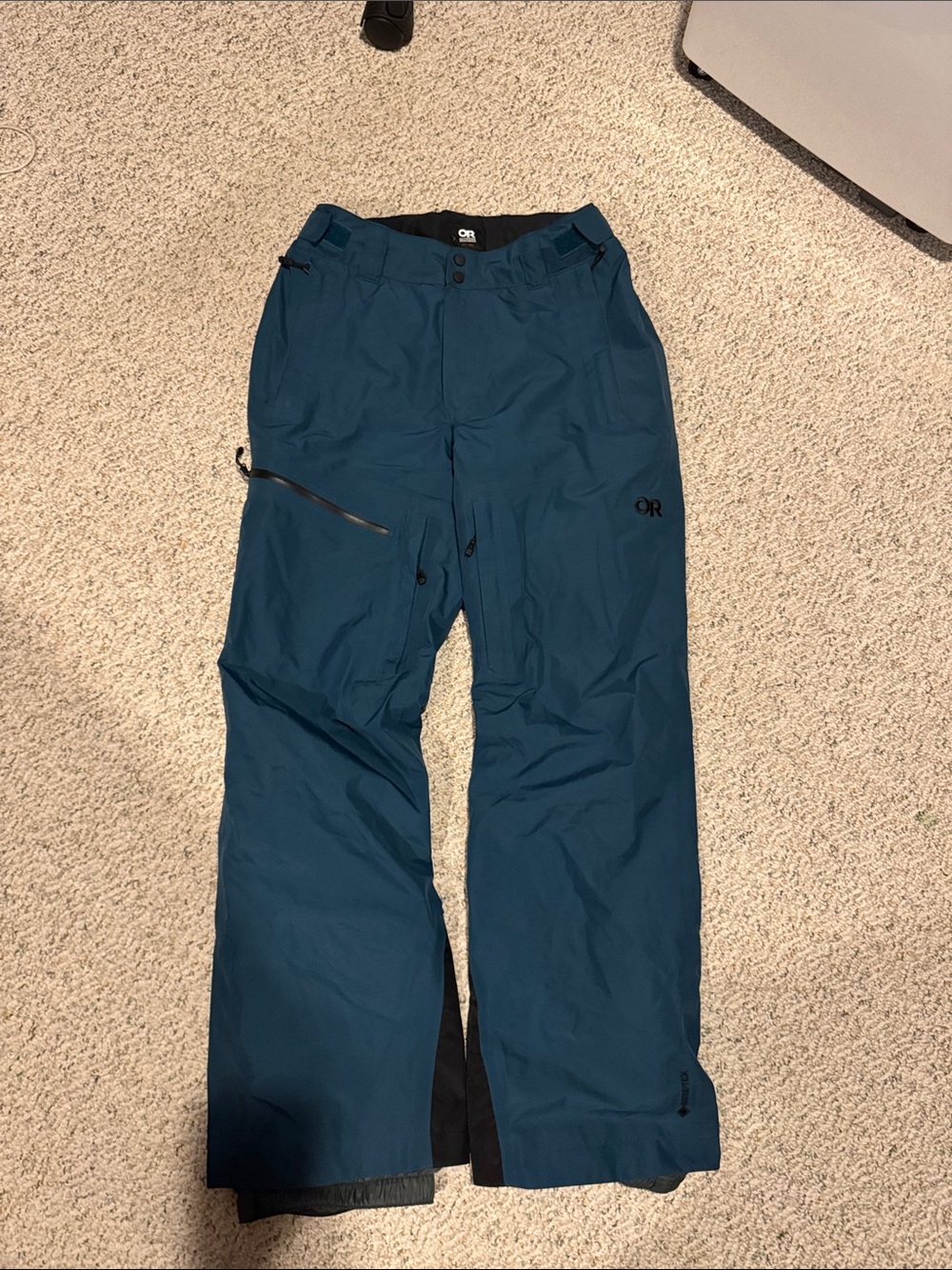 Outdoor Research Men's Teal Ski Pants